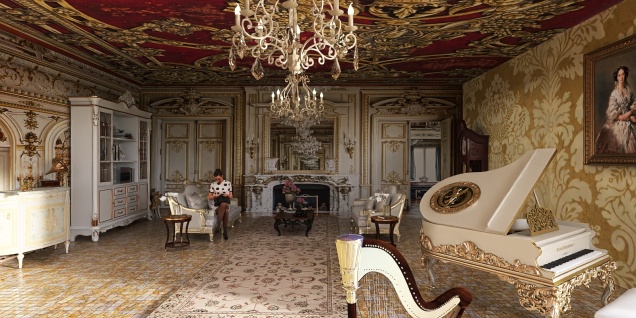 Baroque living room