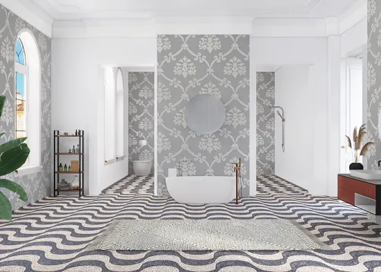 # Master Bathroom  Renderização de Design