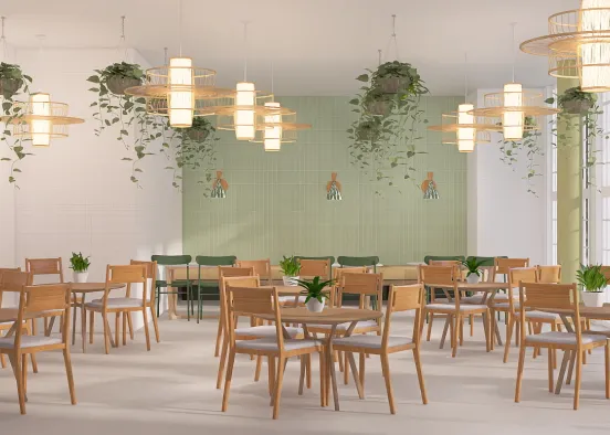 # Office Pantry Renderização de Design