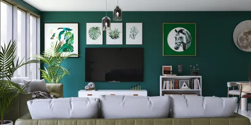 Modern living room ^ــ^