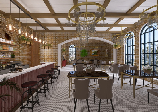 Tuscana Ristorante  Design Rendering
