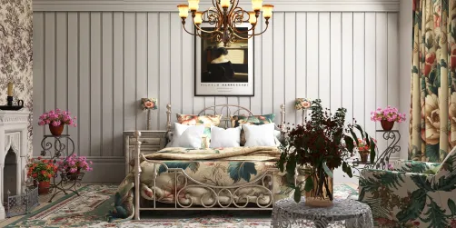 Country Cottage Bedroom 