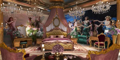 Rococo Boudoir