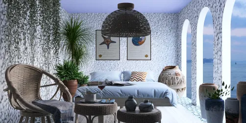 coastal home: bedroom