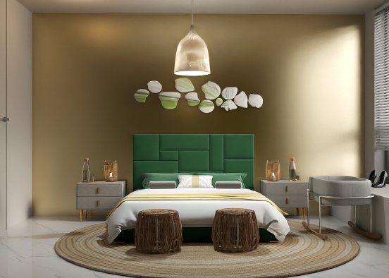 master bedroom in apartment✨ Design Rendering