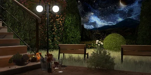 Feliz año nuevo en la naturaleza