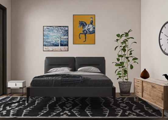 A bedroom 😴🤗 Design Rendering