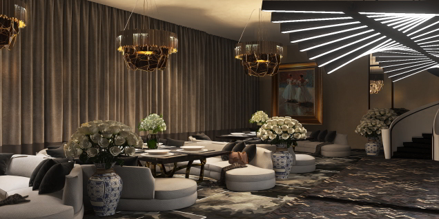 Modern Lounge Banquet