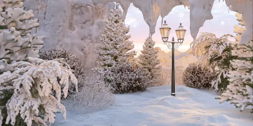 Dawn of Winter Wonderland ⛸️🌨️