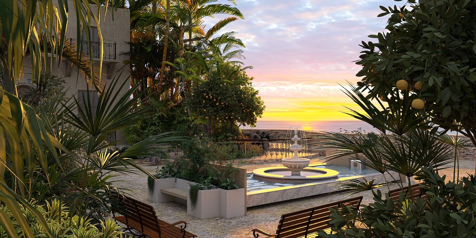 Under the Lemon Trees