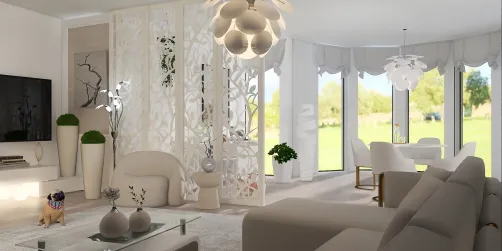 White modern style 