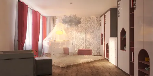 Baby girls bedroom