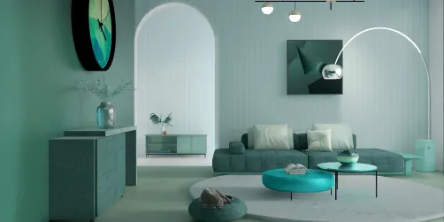 Green Blue House 