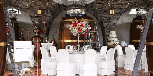 Winery Wedding Reception 