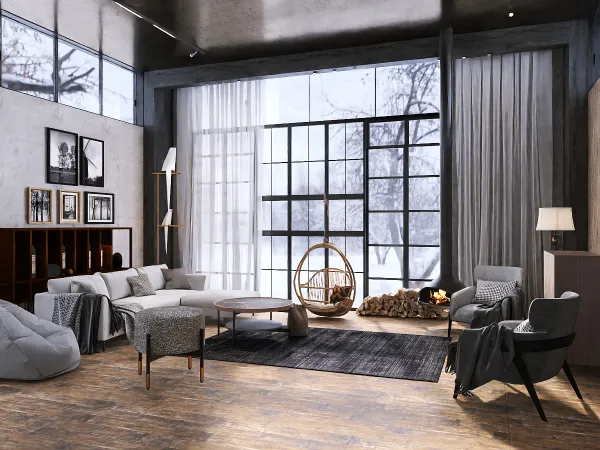 Professional interior design created with Homestyler 3D design software