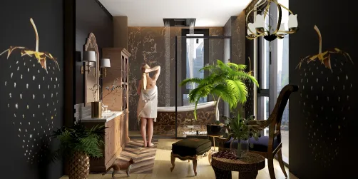 Upscale bathroom on the Gold Coast.🌟🌟🌟