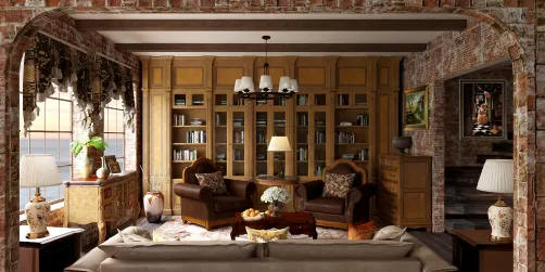 Tuscan Home Office
