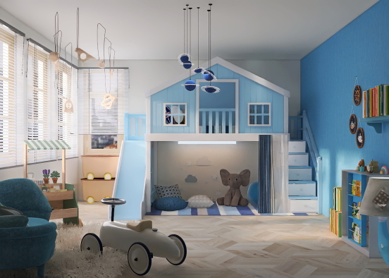 Children’s room  Design Rendering