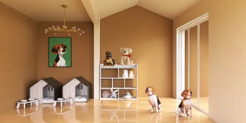 Puppy play house