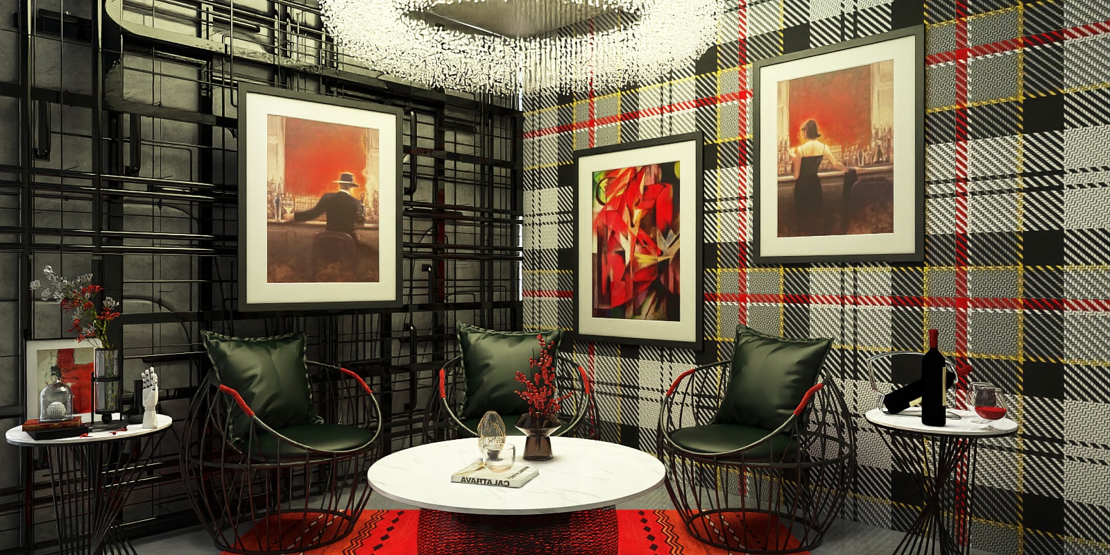 Grid-Patterned style####