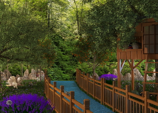 Casita en el campo 🌳 Design Rendering