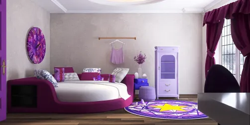 Purple bedroom💜