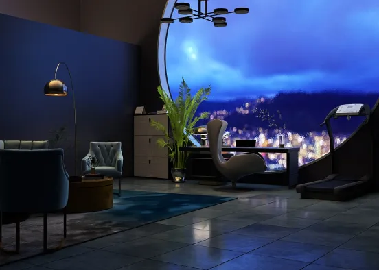 # Working place Renderização de Design