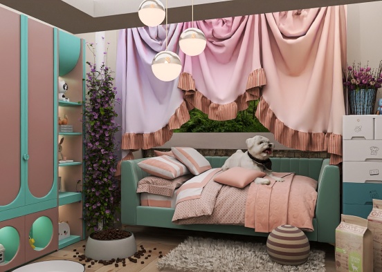 Biscuit's Bedroom 🐕🐶❤️❤️ Design Rendering