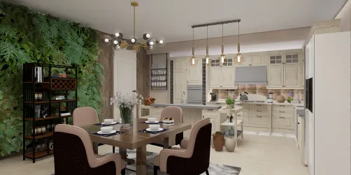 Cocina clara