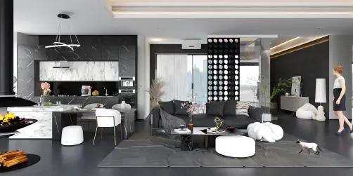 Luxury living room ♟️🤍
