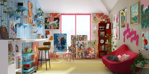She Shed Art Studio 