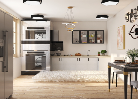 New York/Boston Kitchen and Dinning room!🤪😎✌🏼 Design Rendering