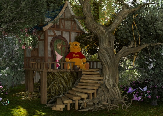 Winnie-the-Pooh  Design Rendering