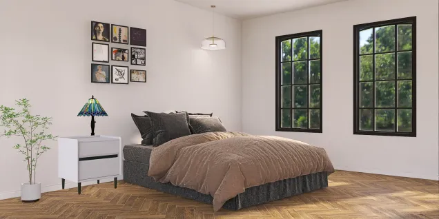 Simple Bed room design