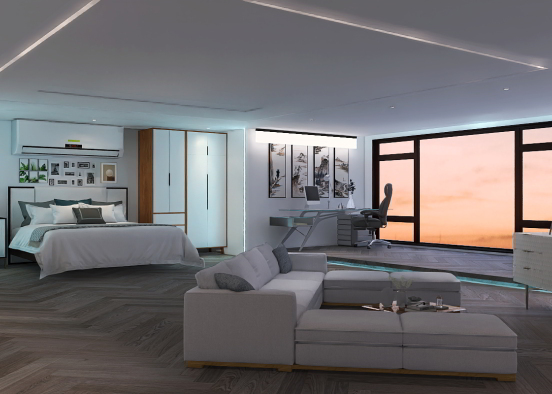 white room 🤍
 Design Rendering