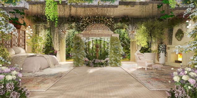 Fantasy Garden Bedroom 🌸🌻🌷