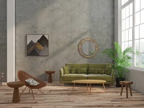 green livingroom 
