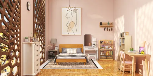 Korean Style Cheap Room