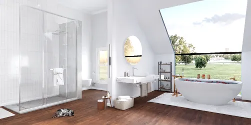 SALLE DE BAIN MODERNE !