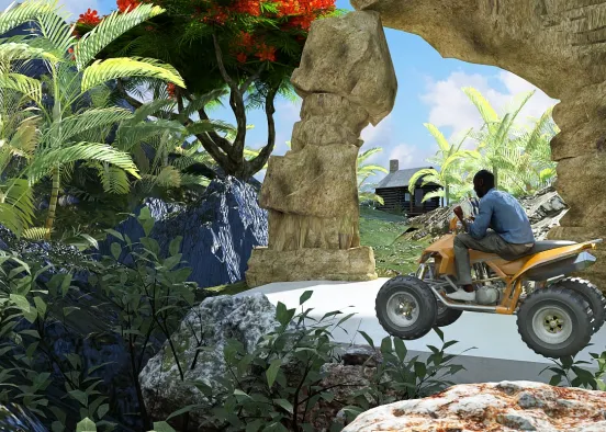 # on my way wheels Renderização de Design
