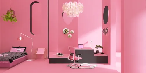 pink bedroom 💕