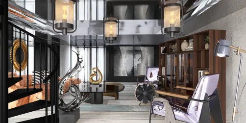 Art deco / industrial 