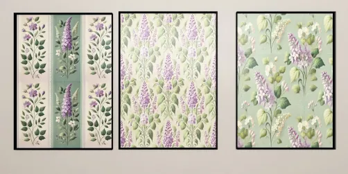 purple green wallpapers