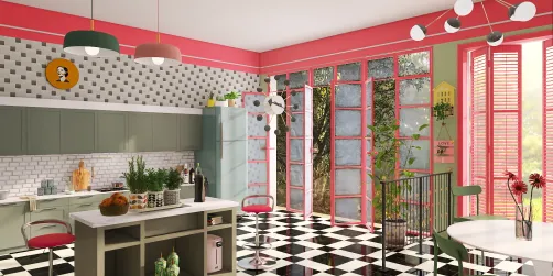 Retro kitchen