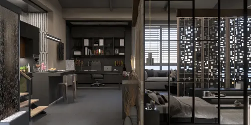 his bachelor pad