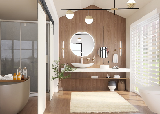 Luxury bathroom sparkle ✨  Design Rendering