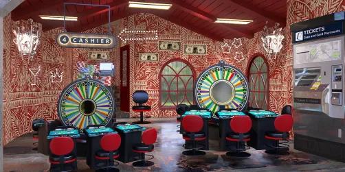 Sloped Attic Styled Casino