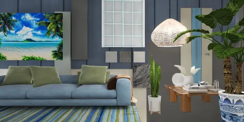 coastal  mood board