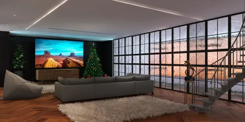 cozy home theater 