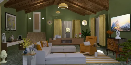 My cozy yellow room 💛  